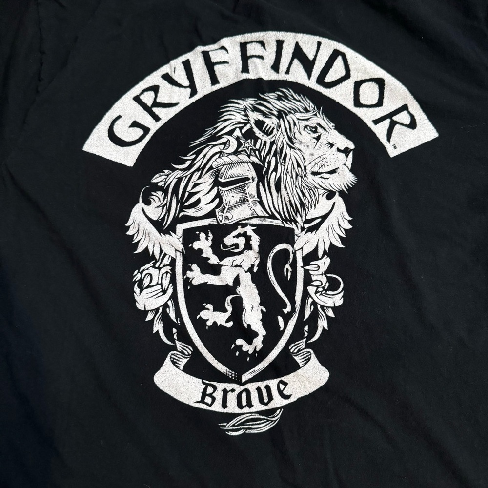 Warner Bros. Harry Potter black & white short sleeved Gryffindor T shirt 2XL. - Picture 5 of 9